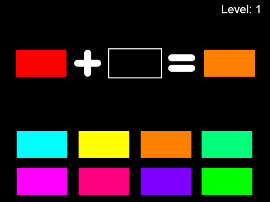 Color mix RGB